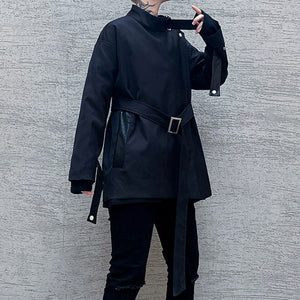 Short Belt Trench Coat