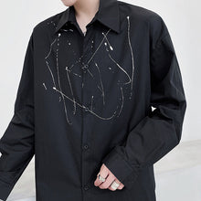 Load image into Gallery viewer, Splattered Graffiti Long Sleeve Shirt
