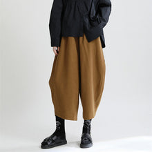 Load image into Gallery viewer, Vintage Brushed Curved Wide Leg Pants
