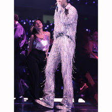 Load image into Gallery viewer, Sequin Tassels Party Stage Performance Shirts and Pants
