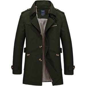 Washed Casual Windbreaker Jacket