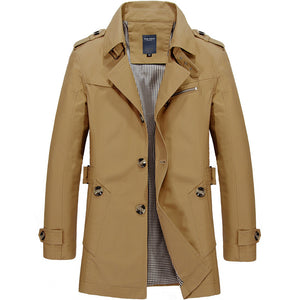 Washed Casual Windbreaker Jacket