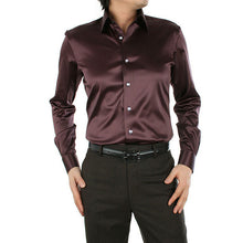 Load image into Gallery viewer, Solid Slim-fit Shirt
