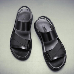 Summer Leisure Non-slip Leather Sandals