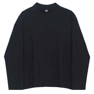Dark Art Pullover Stand Collar Sweater