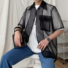Load image into Gallery viewer, Translucent Loose Gauze Shirt
