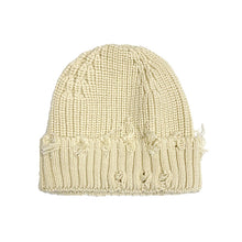 Load image into Gallery viewer, Raw Edge Knitted Hat
