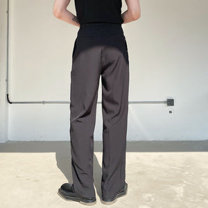 Asymmetric Waist Loops Detail Lounge Pants