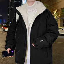 Load image into Gallery viewer, Stand Collar Zipper Thick Coat
