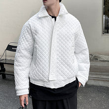 Load image into Gallery viewer, Winter Rhombus Plaid Cotton Jacket
