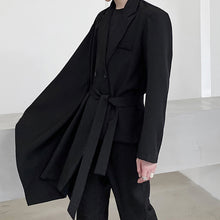 Load image into Gallery viewer, Irregular Cloak Cape Suit Coat
