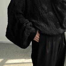 Load image into Gallery viewer, Retro Crinkled Dolman Sleeve Shirt

