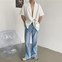 Load image into Gallery viewer, Short Sleeve Casual Blazer
