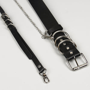 Chain Pin Buckle Belt Shoulder Strap