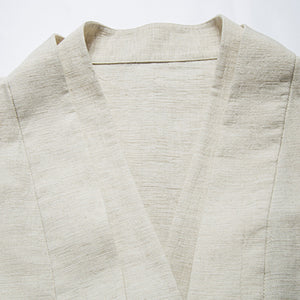 Linen Fake Two-piece Top