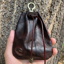 Load image into Gallery viewer, Retro Leather Coin Bag Storage Bag
