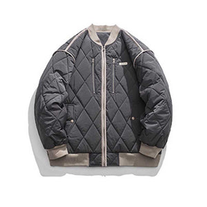 Rhombus Baseball Thickened Jacket