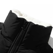 Load image into Gallery viewer, Stand Collar Zipper Thick Coat
