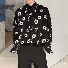 Load image into Gallery viewer, Flower Print Loose Shirt

