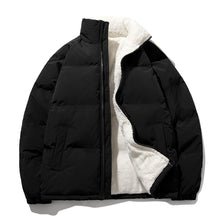 Load image into Gallery viewer, Stand Collar Zipper Thick Coat
