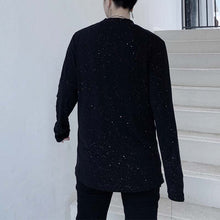 Load image into Gallery viewer, Dark Glitter Sequin Long Sleeve T-Shirt
