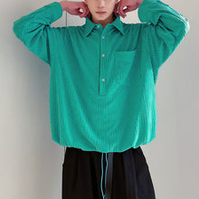 Load image into Gallery viewer, Bright Half-Placket Pullover Shirt
