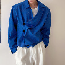 Load image into Gallery viewer, Irregular Hem Polka Dot Jacket

