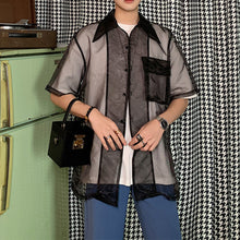Load image into Gallery viewer, Translucent Loose Gauze Shirt

