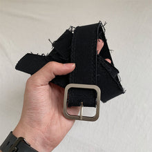 Load image into Gallery viewer, Fringe Trim Buckle Belt
