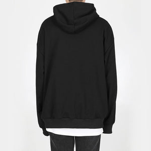 Bead Necklace Hooded Sweatshirt