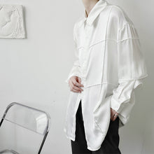 Load image into Gallery viewer, Simple Solid Color Square Neck Loose Shirt
