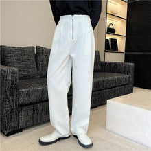 Load image into Gallery viewer, Loose Zip Casual Placket Trousers

