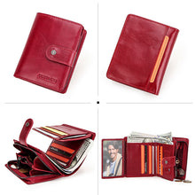 Load image into Gallery viewer, RFID Multifunctional Leather Wallet
