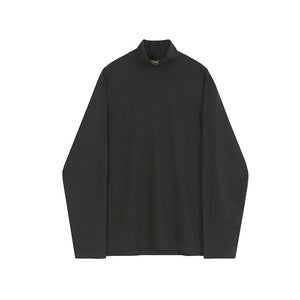 Winter High Neck Long Sleeve T-shirt