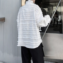 Load image into Gallery viewer, Solid Color Fringed Pullover Shirt
