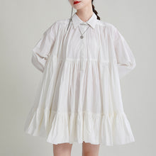 Load image into Gallery viewer, Big Swing A-line Shirt Doll Dress
