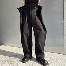 Load image into Gallery viewer, Three-dimensional Tailoring Stitching Wide-leg Jeans
