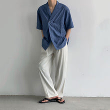 Load image into Gallery viewer, Cuban Collar Loose Casual Shirt
