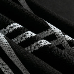 Knit Plaid V-Neck Short Sleeve Cardigan