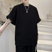 Load image into Gallery viewer, Casual Solid Crew Neck T-Shirt

