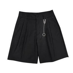 Snap Ring Trim Five Points Shorts