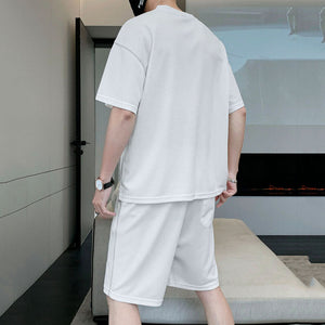 Short-sleeved T-shirt Five-point Pants Suit