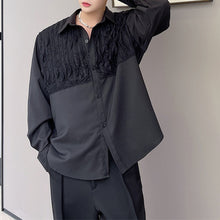 Load image into Gallery viewer, Ruffled Trim Casual Shirt
