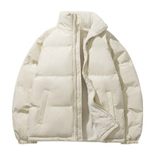 Load image into Gallery viewer, Stand Collar Zipper Thick Coat

