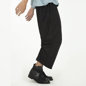 Loose Casual Cropped Pants