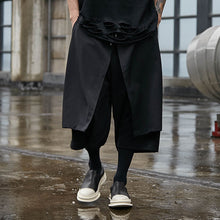 Load image into Gallery viewer, Black Straight Cropped Pants
