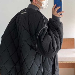 Rhombus Baseball Thickened Jacket