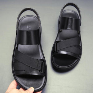 Summer Leisure Non-slip Leather Sandals