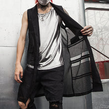 Load image into Gallery viewer, Mid-Length Mesh Sleeveless Vest
