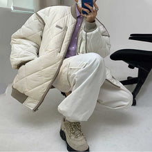 Load image into Gallery viewer, Rhombus Baseball Thickened Jacket
